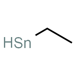 ChemSpider 2D Image | Ethyl-lambda~2~-stannane | C2H6Sn