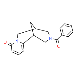 ChemSpider 2D Image | 11-Benzoyl-7,11-diazatricyclo[7.3.1.0~2,7~]trideca-2,4-dien-6-one | C18H18N2O2