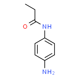 ChemSpider 2D Image | N-(4-Aminophenyl)propanamide | C9H12N2O