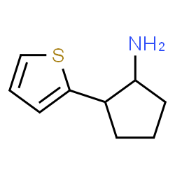 ChemSpider 2D Image | 2-(2-Thienyl)cyclopentanamine | C9H13NS