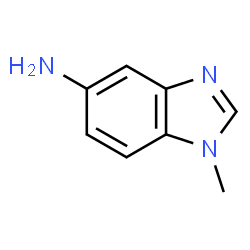 ChemSpider 2D Image | 1-Methyl-1H-benzimidazol-5-amine | C8H9N3