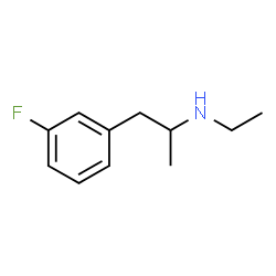 ChemSpider 2D Image | N-Ethyl-1-(3-fluorophenyl)-2-propanamine | C11H16FN