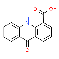 ChemSpider 2D Image | 4-Carboxy-9-acridanone | C14H9NO3