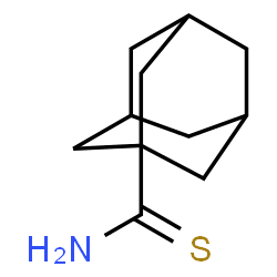 ChemSpider 2D Image | 1-Adamantanecarbothioamide | C11H17NS