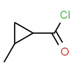 ChemSpider 2D Image | 2-Methylcyclopropanecarbonyl chloride | C5H7ClO