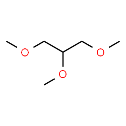ChemSpider 2D Image | 1,2,3-Trimethoxypropane | C6H14O3