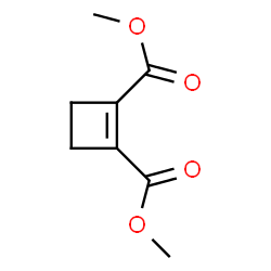 ChemSpider 2D Image | Dimethyl 1-cyclobutene-1,2-dicarboxylate | C8H10O4