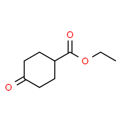 ChemSpider 2D Image | Ethyl 4-oxocyclohexanecarboxylate | C9H14O3