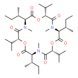 ChemSpider 2D Image | (-)-Enniatin A | C36H63N3O9