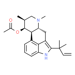 ChemSpider 2D Image | Fumigaclavine C | C23H30N2O2