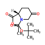 InChI=1/C13H21NO5/c1-5-18-11(16)10-7-6-9(15)8-14(10)12(17)19-13(2,3)4/h10H,5-8H2,1-4H3/t10-/m0/s1