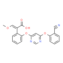 ChemSpider 2D Image | azoxystrobin acid | C21H15N3O5