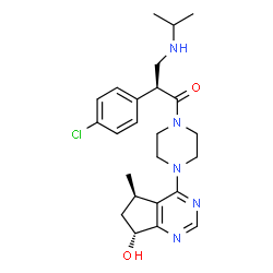 ChemSpider 2D Image | Ipatasertib | C24H32ClN5O2