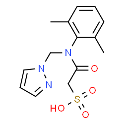 ChemSpider 2D Image | Metazachlor ESA | C14H17N3O4S