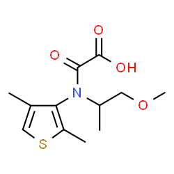ChemSpider 2D Image | Dimethenamid-OXA | C12H17NO4S