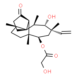 ChemSpider 2D Image | Pleuromutilin | C22H34O5