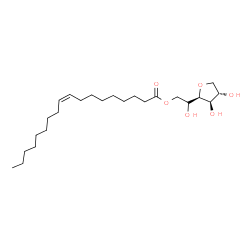 ChemSpider 2D Image | Sorbitan Oleate（Span 80) | C24H44O6