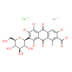 ChemSpider 2D Image | Carmine red | C22H15AlCaO13