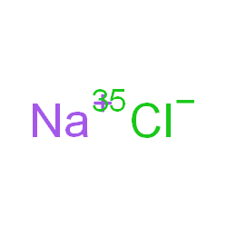 ChemSpider 2D Image | Sodium (~35~Cl)chloride | 35ClNa