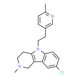 ChemSpider 2D Image | dorastine | C20H22ClN3