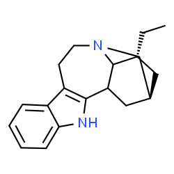 ChemSpider 2D Image | (2alpha,4alpha,5xi,18xi)-Ibogamine | C19H24N2