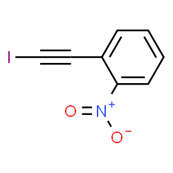ChemSpider 2D Image | 1-(Iodoethynyl)-2-nitrobenzene | C8H4INO2