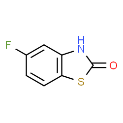 ChemSpider 2D Image | 5-Fluorobenzo[d]thiazol-2(3H)-one | C7H4FNOS