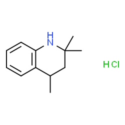 ChemSpider 2D Image | 2,2,4-Trimethyl-1,2,3,4-tetrahydroquinoline hydrochloride | C12H18ClN