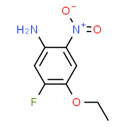 ChemSpider 2D Image | 4-Ethoxy-5-fluoro-2-nitroaniline | C8H9FN2O3