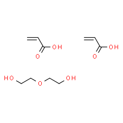 ChemSpider 2D Image | Acrylic acid - 2,2'-oxydiethanol (2:1) | C10H18O7