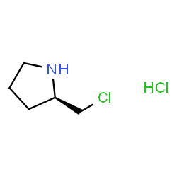 ChemSpider 2D Image | (R)-2-(chloromethyl)pyrrolidine hydrochloride | C5H11Cl2N