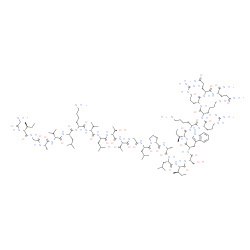 ChemSpider 2D Image | Glycyl-D-alloisoleucylglycyl-L-alanyl-D-valyl-L-leucyl-D-lysyl-D-valyl-L-leucyl-D-threonyl-L-threonylglycyl-L-leucyl-D-prolyl-D-alanyl-L-leucyl-L-alloisoleucyl-L-seryl-L-tryptophyl-D-alloisoleucyl-D-l
ysyl-L-arginyl-L-lysyl-D-arginyl-D-glutaminyl-L-glutamamide | C131H229N39O31
