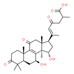 ChemSpider 2D Image | Ganoderic acid A | C30H42O7