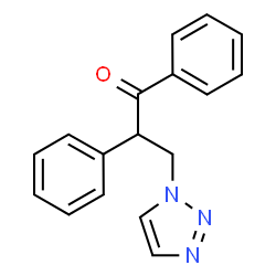 ChemSpider 2D Image | 1,2-Diphenyl-3-(1H-1,2,3-triazol-1-yl)-1-propanone | C17H15N3O