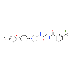 ChemSpider 2D Image | INCB-3284 | C26H31F3N4O4