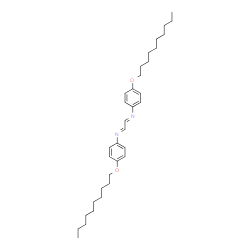 ChemSpider 2D Image | (1E,2E)-N,N'-Bis[4-(decyloxy)phenyl]-1,2-ethanediimine | C34H52N2O2