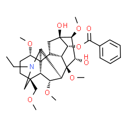 ChemSpider 2D Image | Neojiangyouaconitine | C33H47NO9