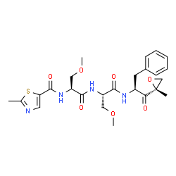 ChemSpider 2D Image | Oprozomib | C25H32N4O7S