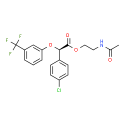 ChemSpider 2D Image | arhalofenate | C19H17ClF3NO4
