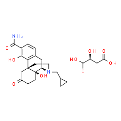 ChemSpider 2D Image | Samidorphan L-malate | C25H32N2O9