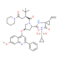 ChemSpider 2D Image | Sovaprevir | C43H53N5O8S