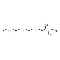 ChemSpider 2D Image | hexadecasphing-4-enine | C16H33NO2