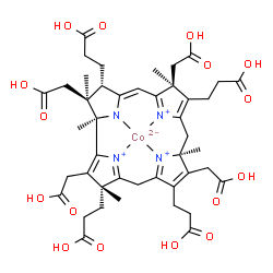 ChemSpider 2D Image | CSID:28533803 | C44H53CoN4O16