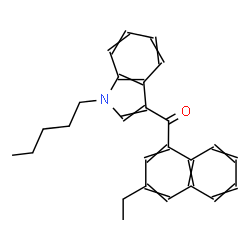 ChemSpider 2D Image | JWH 210 3-ethylnaphthyl isomer | C26H27NO