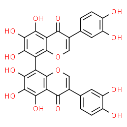 ChemSpider 2D Image | 8,8''-bi-6-hydroxyorobol | C30H18O14