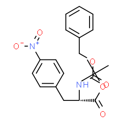 ChemSpider 2D Image | 2-Methyl-2-propanyl N-[(benzyloxy)carbonyl]-4-nitrophenylalaninate | C21H24N2O6