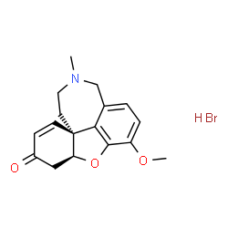 ChemSpider 2D Image | Galanthaminone hydrobromide | C17H20BrNO3