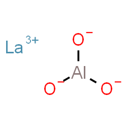 ChemSpider 2D Image | Lanthanum trioxidoaluminium | AlLaO3