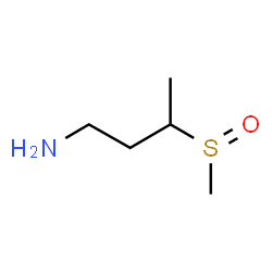 ChemSpider 2D Image | 3-(Methylsulfinyl)-1-butanamine | C5H13NOS