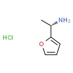 ChemSpider 2D Image | (S)-1-(Furan-2-yl)ethylamine hydrochloride | C6H10ClNO